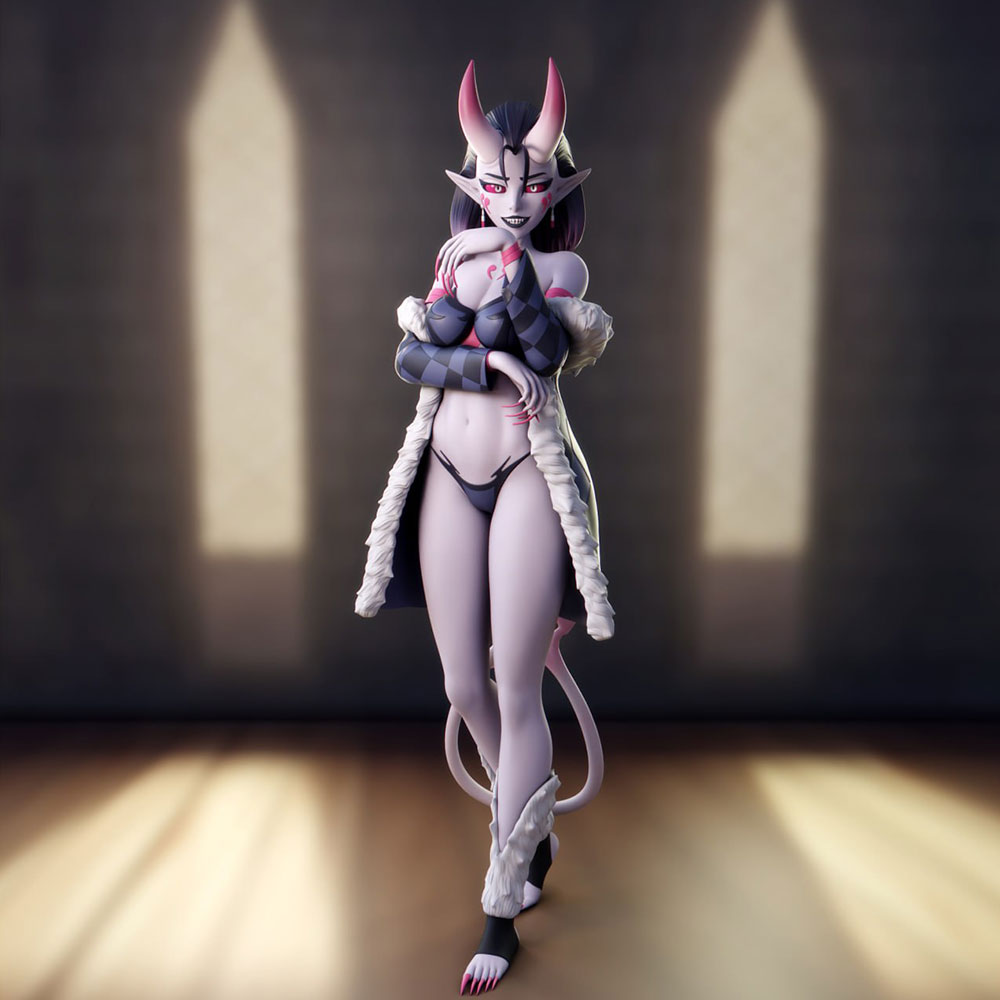 3D Printing Ultem - 1/24 Sexy Girl Resin Model Kits