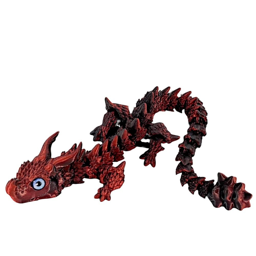 3D Printing Dragon - Simuliertes Auge 3D-Gedruckter Drache All-in-One-Formung Laser