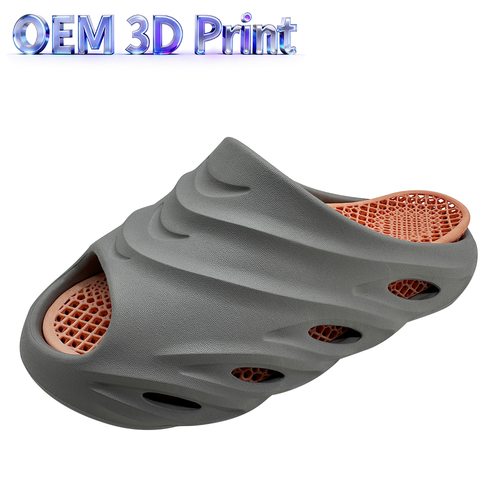 3D Printing Sla - Maßgeschneiderte Sommerkollektion 3D-Gedruckte Flip-Foto-Harz-Schuhe aus weichem