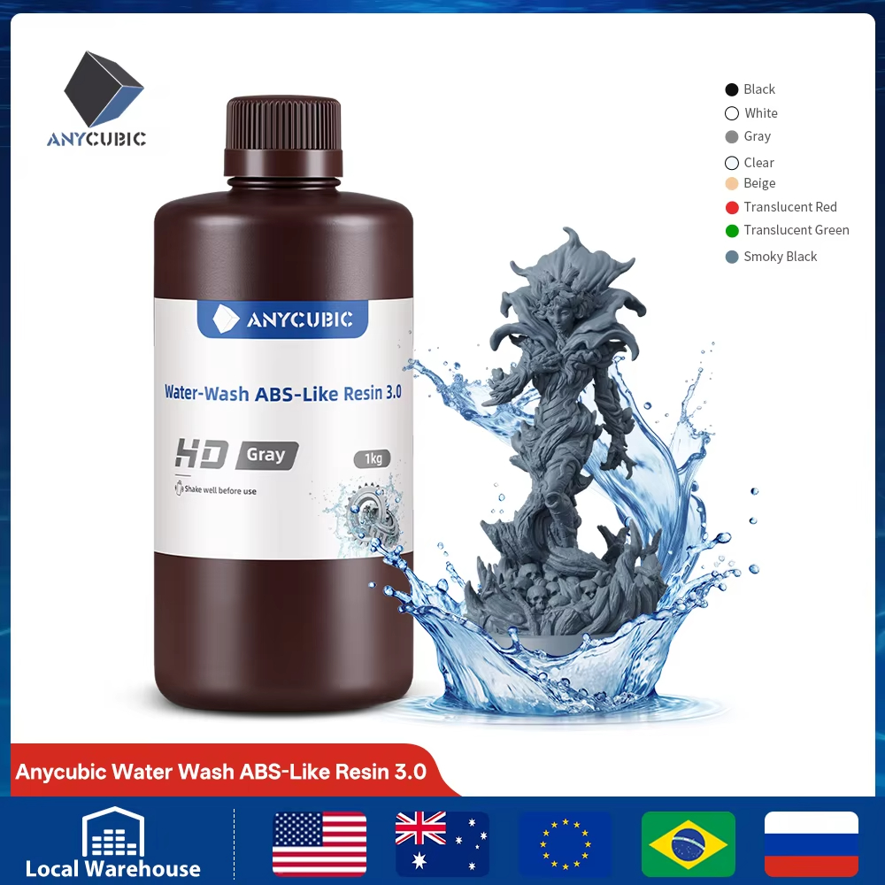 3D Printing Sla - ANYCUBIC Wasserwaschbar wie ABS Resin 3.0