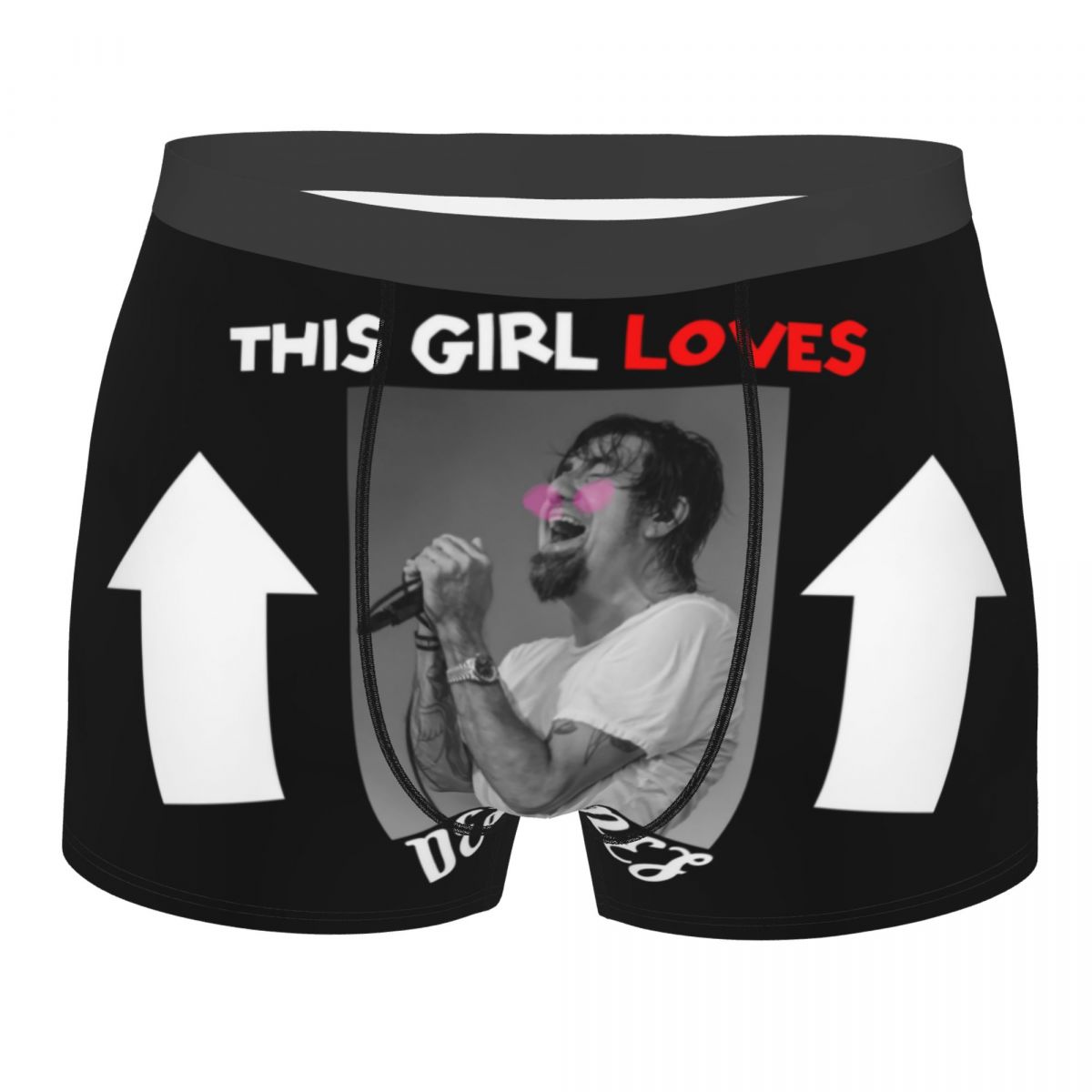 3D Printing Metal - Alternative Metal Band Deftoness Boxershorts für