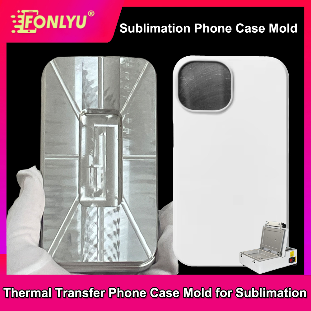 3D Printing Iphone - Fonlyu 3D Sublimationsform Vakuum-Thermotransfer Handyhüllen-Druckwerkzeuge für