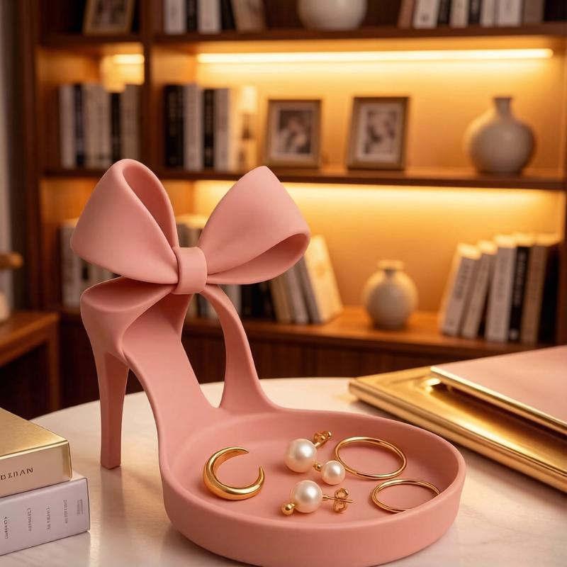 3D Printing Earrings - 3D-Gedruckter Schmuckständer für High Heels, Aufbewahrungstablett