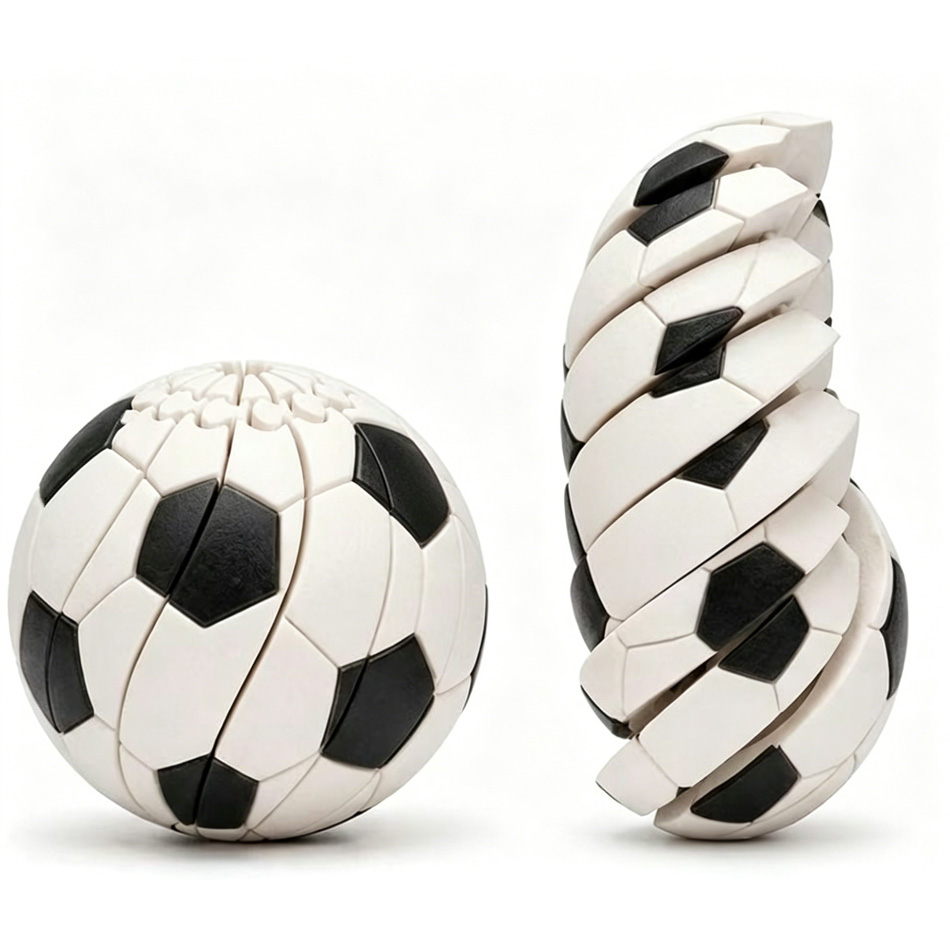 Fußball & Baseball Transformie – 3D Printing Metal Bewertung und Preis