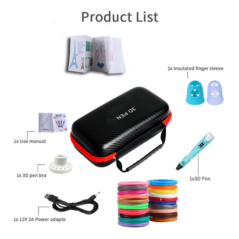 3D-Stift mit LCD-Bildschirm, k – 3D Printing Pen For Kids Bewertung und Preis