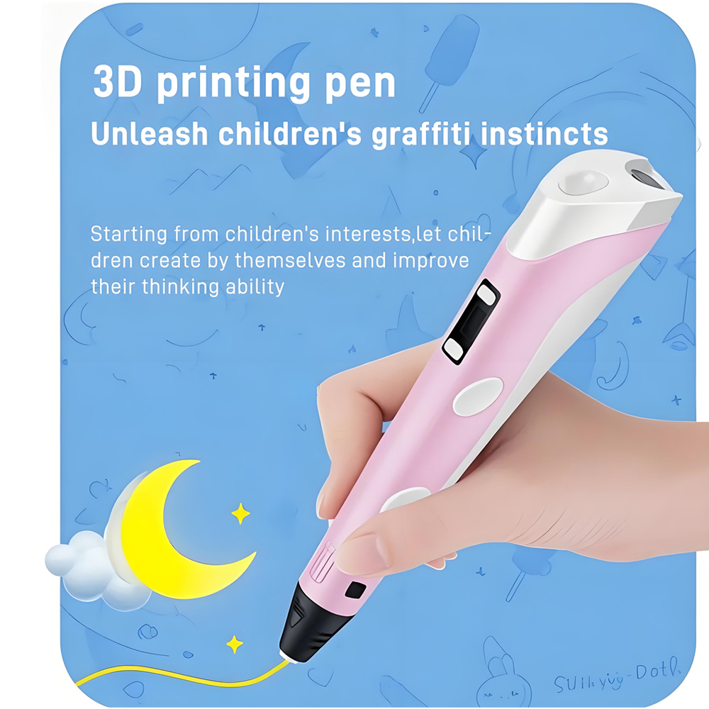 3D-Stift mit LCD-Bildschirm, k – 3D Printing Pen For Kids Bewertung und Preis
