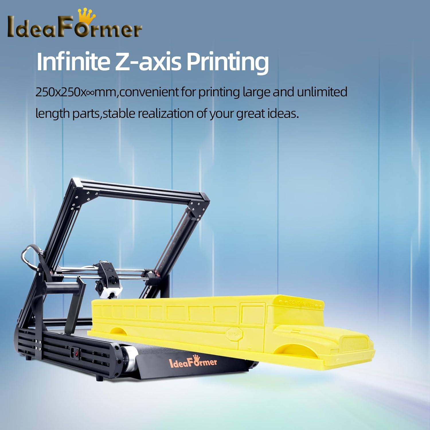 IdeaFormer IR3 V2 Förderband 3 – 3D Printing Z Axis Bewertung und Preis