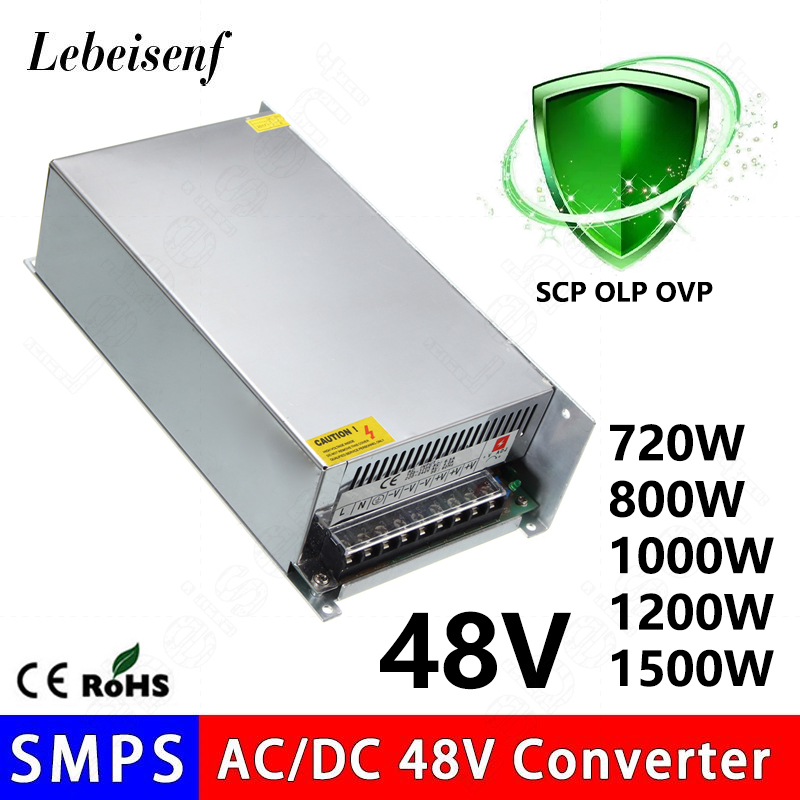 DC48V 720W 800W 1000W 1200W 15 – 3D Printer Power Supply Bewertung und Preis