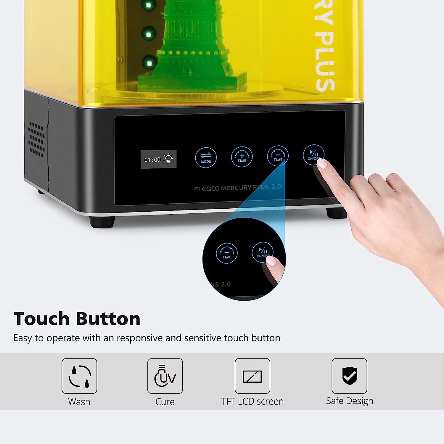ELEGOO Mercury Plus 2.0 3D-Dru – 3D Printing Sla Bewertung und Preis