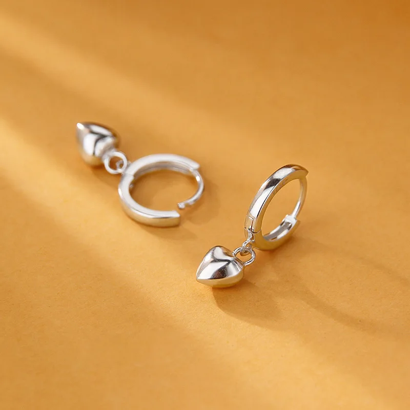Versilberte Huggie Hoop Ohrrin – 3D Printing Earrings Bewertung und Preis