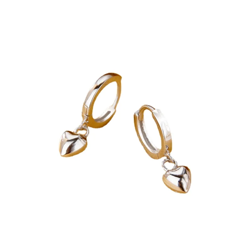 Versilberte Huggie Hoop Ohrrin – 3D Printing Earrings Bewertung und Preis