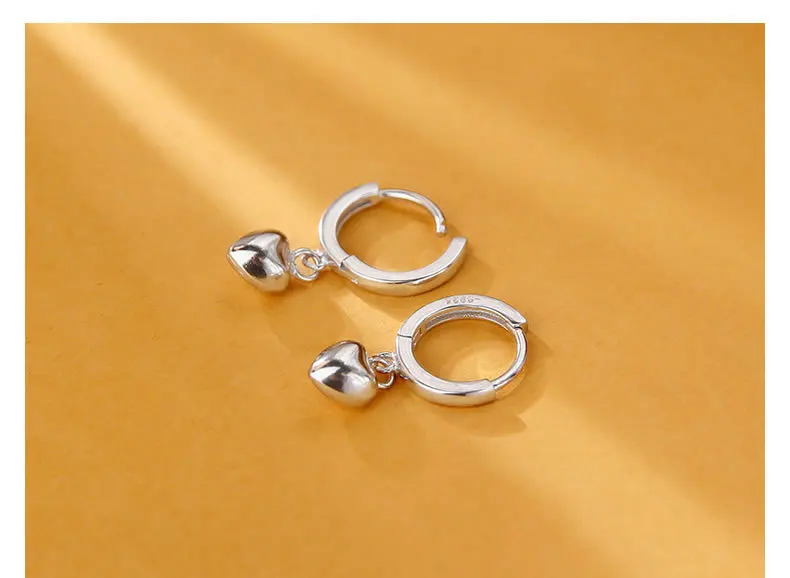 Versilberte Huggie Hoop Ohrrin – 3D Printing Earrings Bewertung und Preis