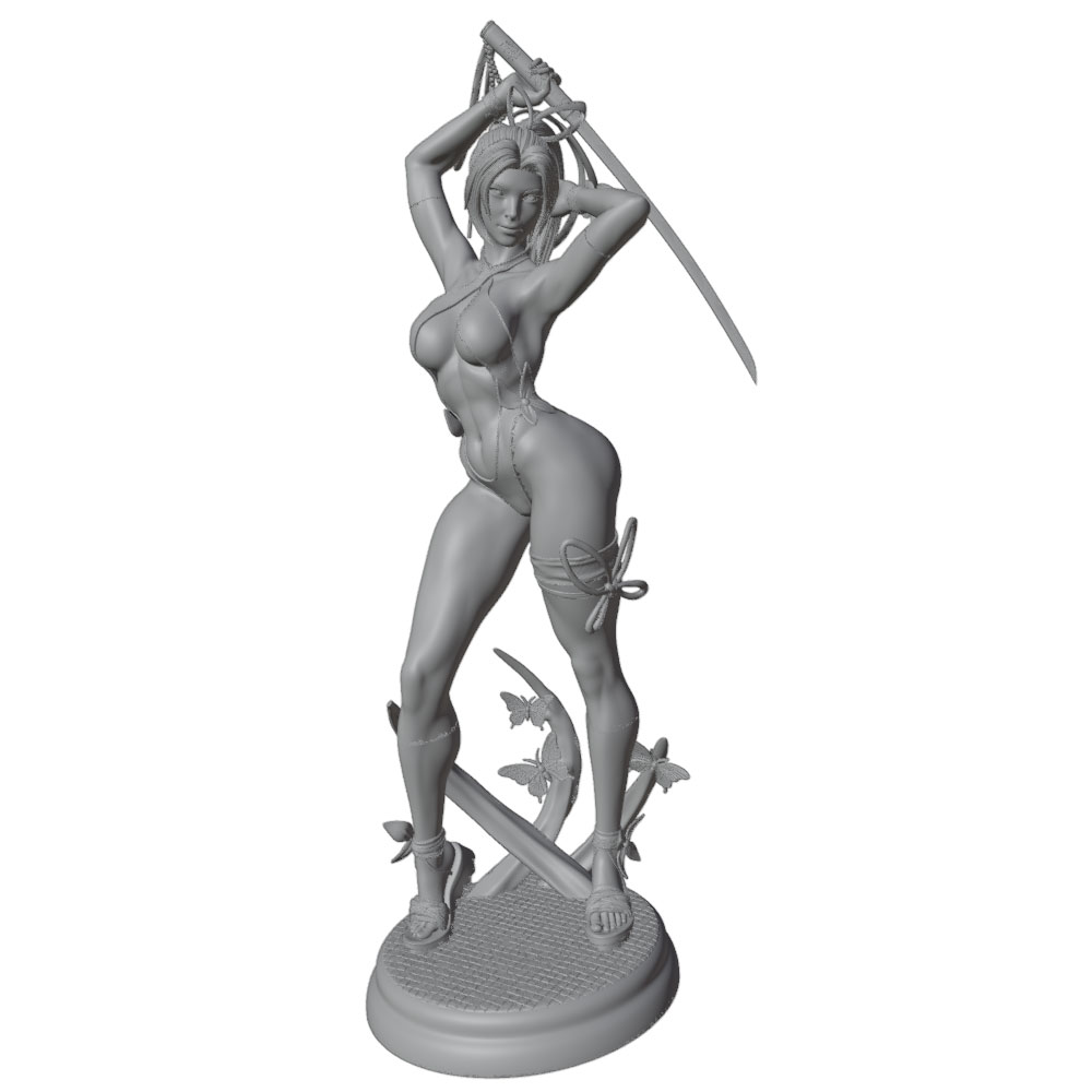 1/24 Weiblich 	 Warrior Resin  – 3D Printing App Bewertung und Preis