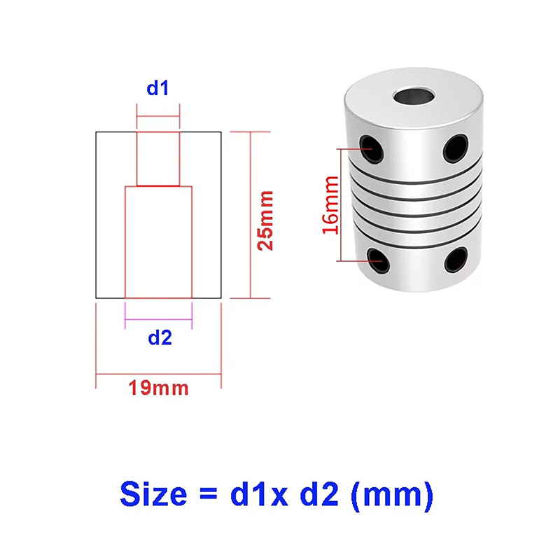 1 Stück D19*L25 3/4/5/6/7/8/10 – 3D Printing Z Axis Bewertung und Preis