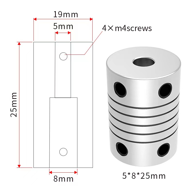 D19L25 3/4mm 5mm 6mm 6,35mm 8m – 3D Printing Z Axis Bewertung und Preis