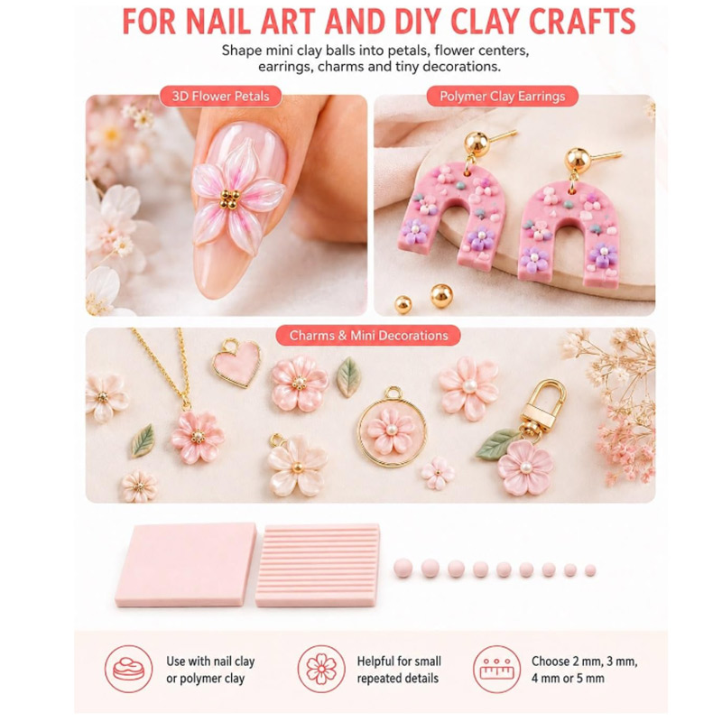 Perlenroller, Tonkugel-Maker,  – 3D Printing Earrings Bewertung und Preis