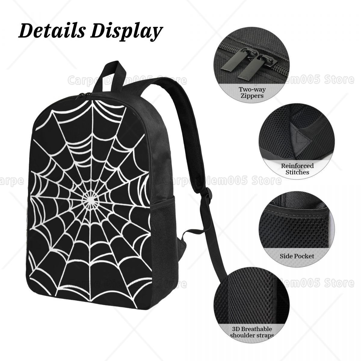 Black Web Spider Prints Rucksa – 3D Printing Pen For Kids Bewertung und Preis
