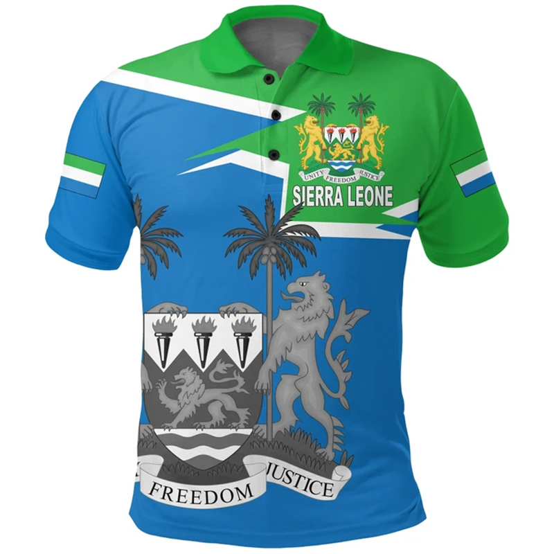 Sierra Leone Flagge Karte 3D-D – 3D Printing Sla Bewertung und Preis