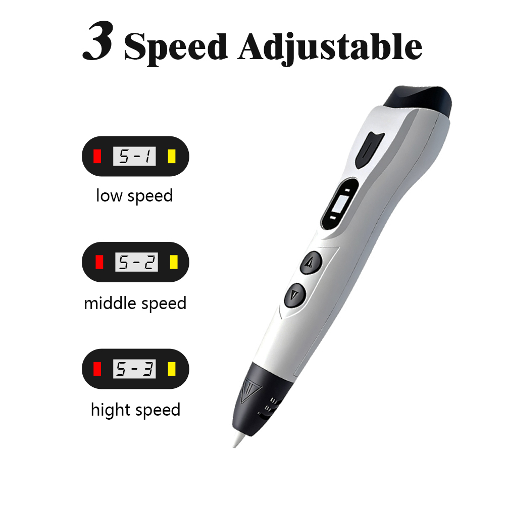 Verbesserter 3D-Druckstift mit – 3D Printing Pen For Kids Bewertung und Preis