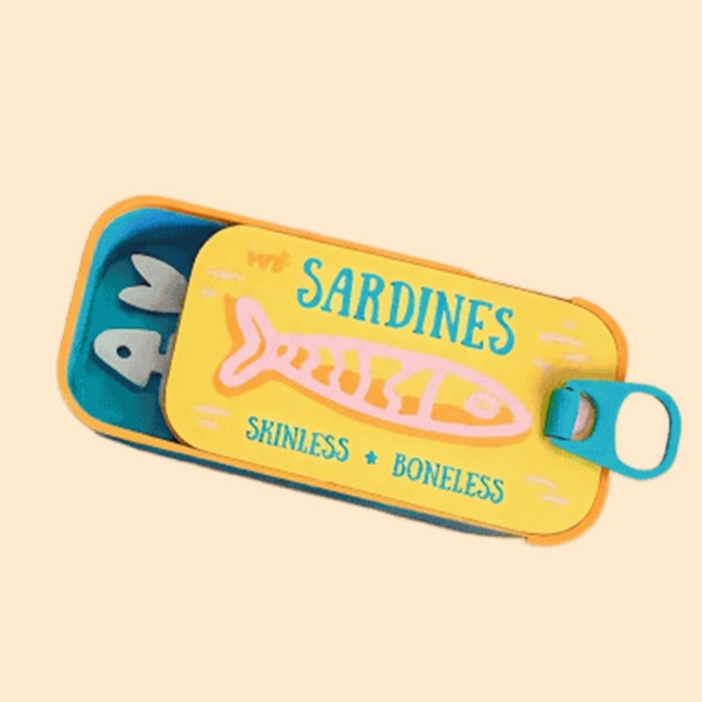 3D-Gedruckte Sardinen-Dosen-Sc – 3D Printing Earrings Bewertung und Preis