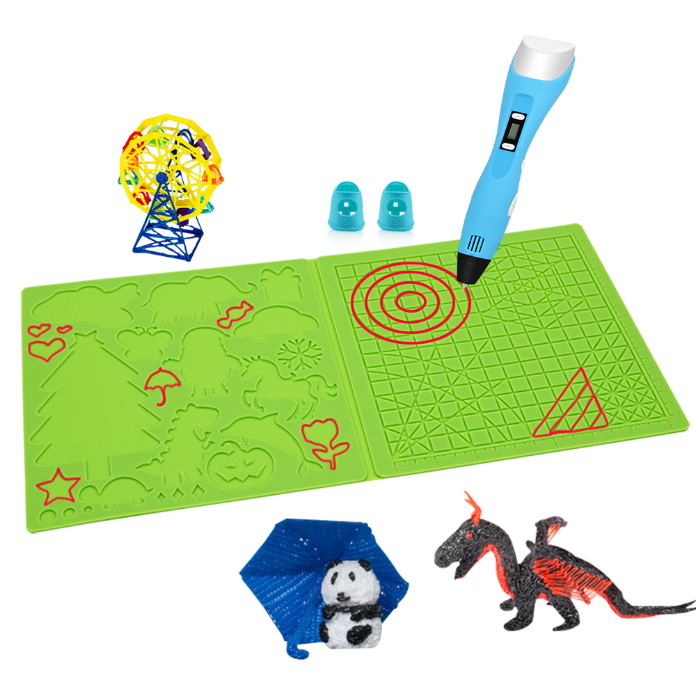 3D-Druckstift-Silikon-Pad mit  – 3D Printing Pen For Kids Bewertung und Preis