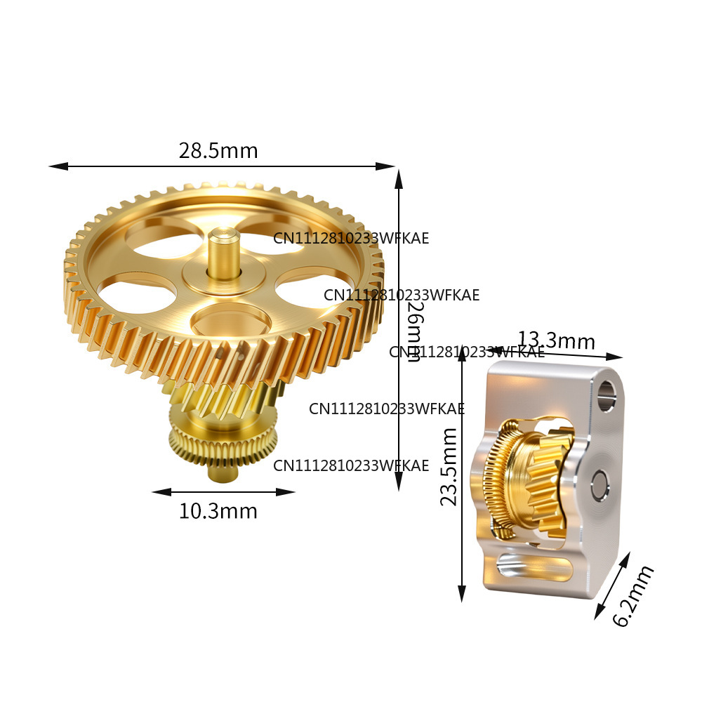 P2S Upgrade-Extruder, Ganzmeta – 3D Printing Metal Bewertung und Preis