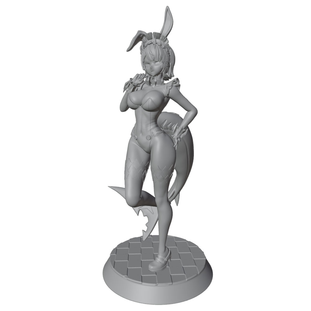 1/24 75 mm weiblicher Krieger, – 3D Printing App Bewertung und Preis