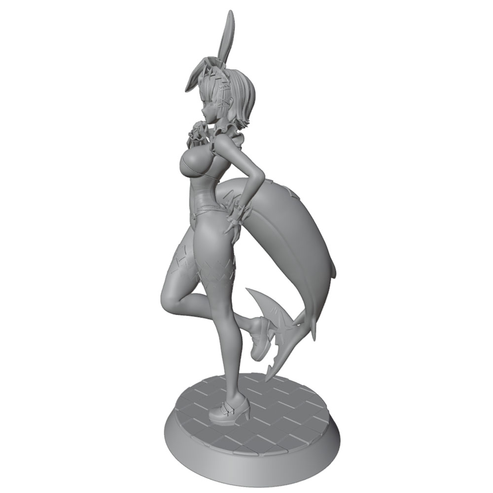 1/24 75 mm weiblicher Krieger, – 3D Printing App Bewertung und Preis