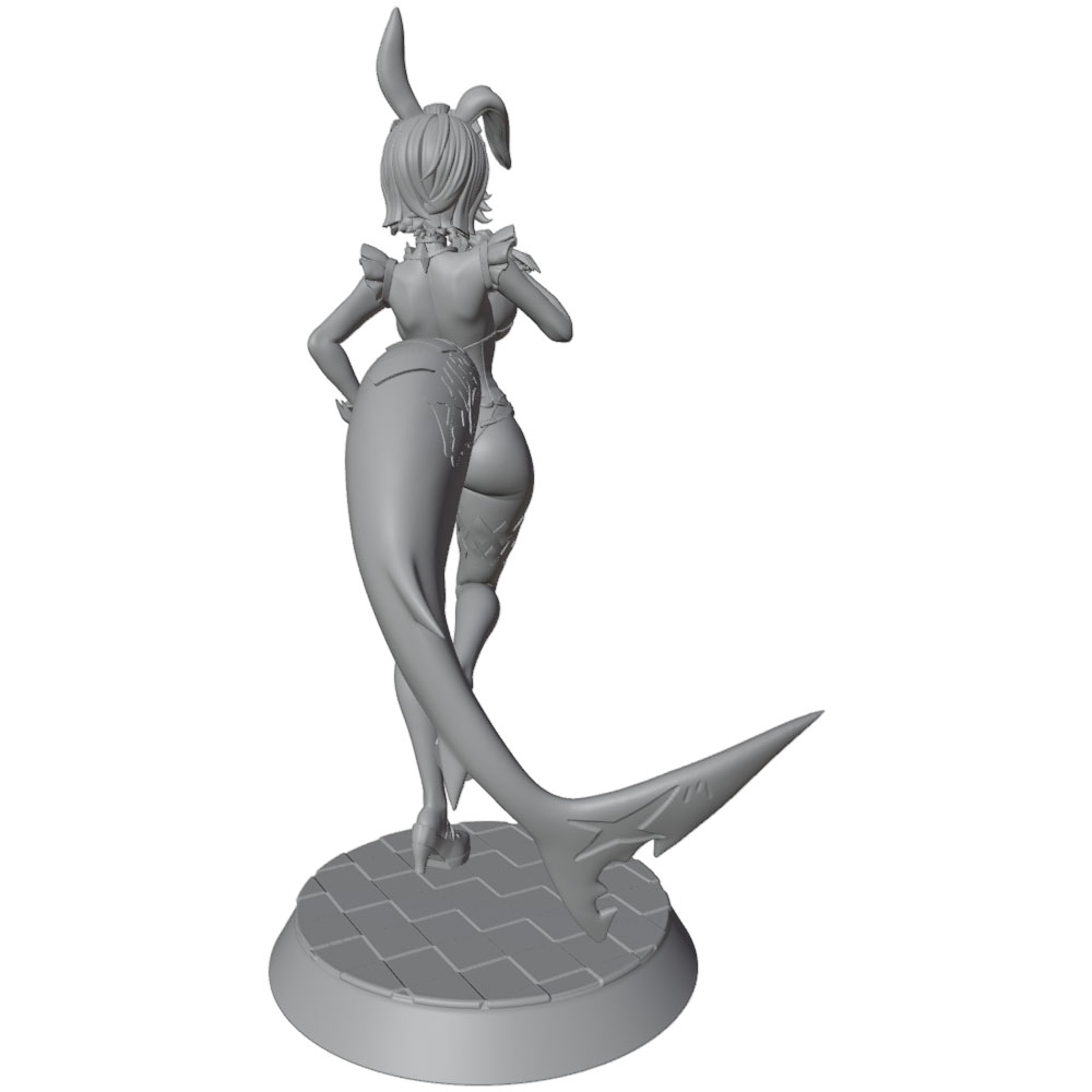 1/24 75 mm weiblicher Krieger, – 3D Printing App Bewertung und Preis