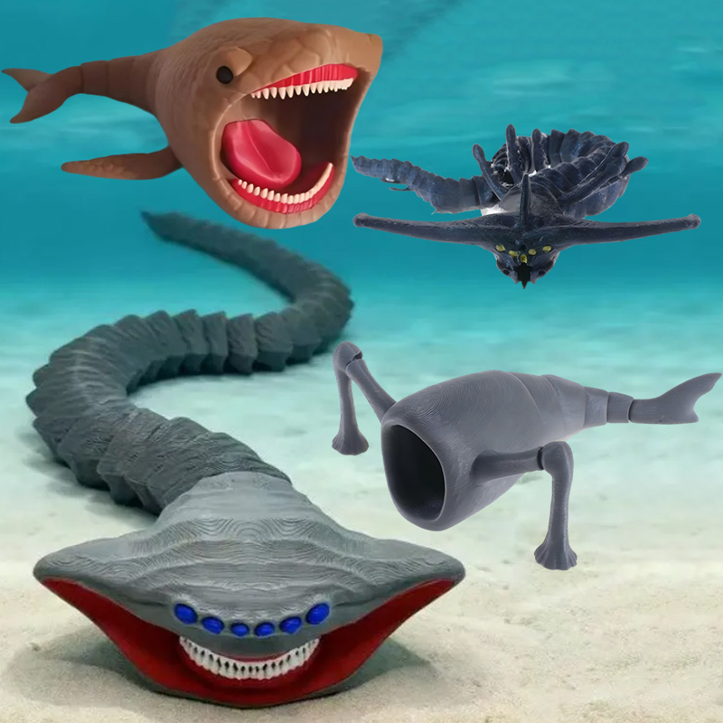 1/4 Stück 3D-Druck Sea Eater B – 3D Printing Gif Bewertung und Preis