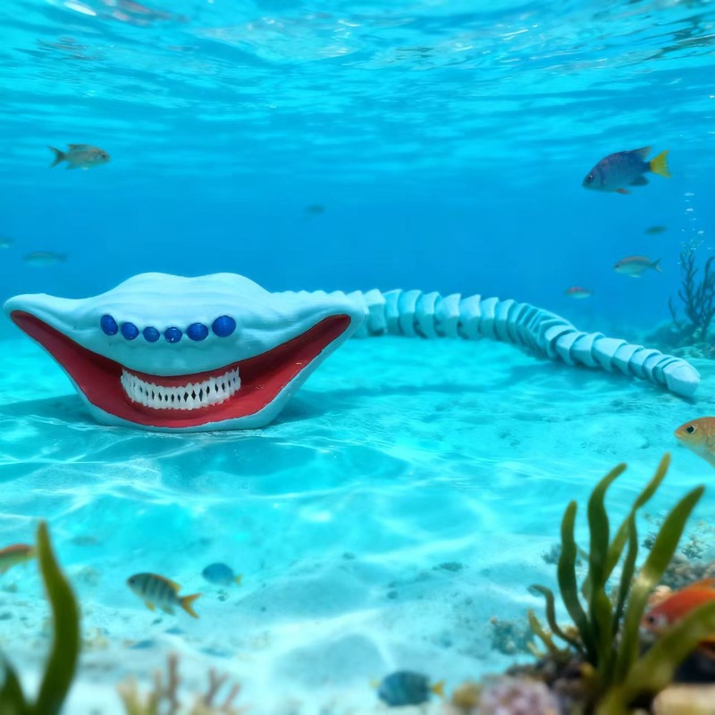 1/4 Stück 3D-Druck Sea Eater B – 3D Printing Gif Bewertung und Preis