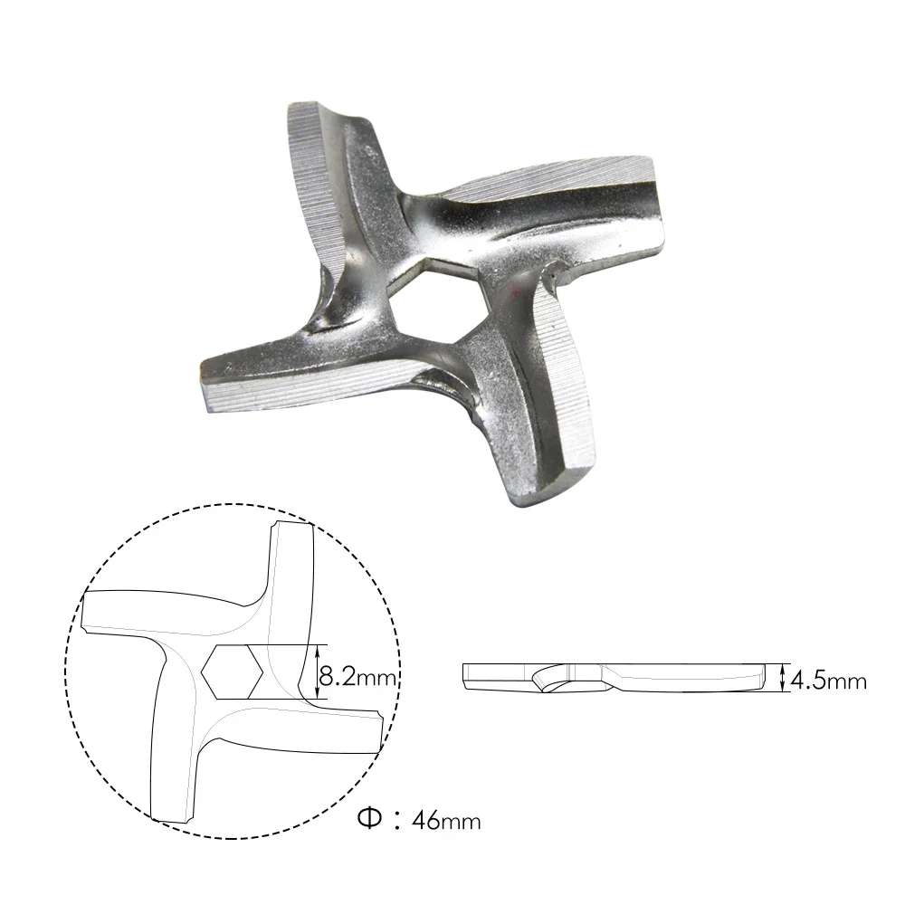 3 stücke Fleischwolf Messer Fl – 3D Printing Grinder Bewertung und Preis